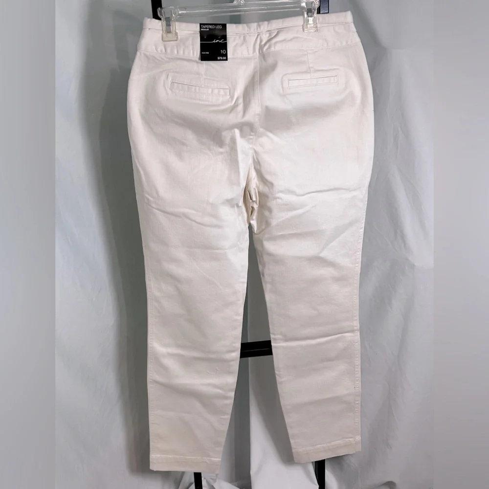 Inc. Roll Top Taper leg Stretch Pants - 10 - New! - Picture 3 of 8